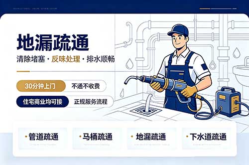 泊头地漏疏通